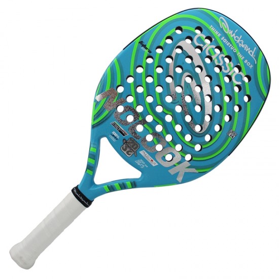 RAQUETE QUICKSAND BEACH TENNIS NOLOOK CLASSIC 2022 - VERDE/AZUL